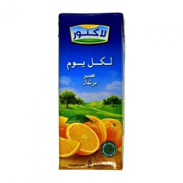 Lacnor Juice Orange 180Ml, 32 Pieces Per Carton